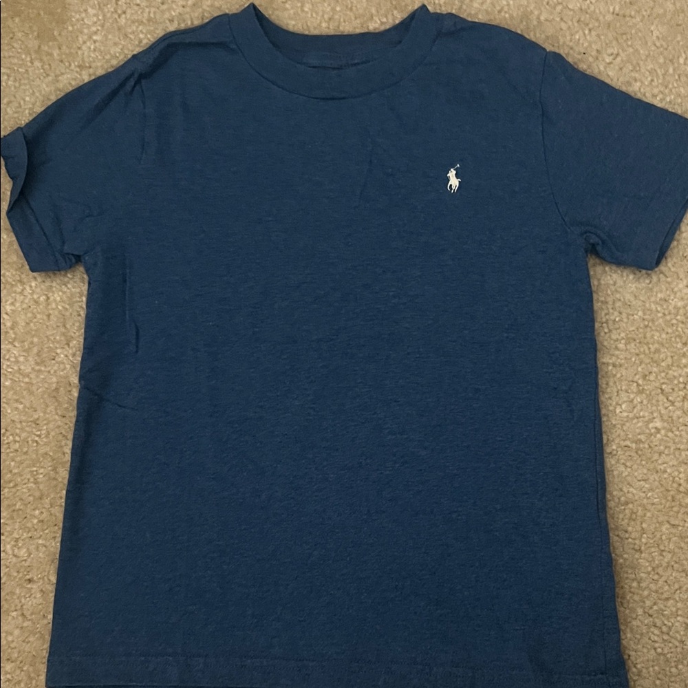Polo by Ralph Lauren Kids Short Sleeve Tee in Navy